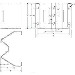 Raymarine Wireless T005 Stropbeslag