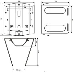 Raymarine Wireless T137 Slug Mastebeslag 1 op