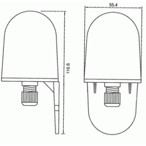 Raymarine Wireless T909 Kompas Transducer