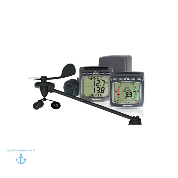 Raymarine Wireless T108 Vind, Fart og Dybde System med Triducer