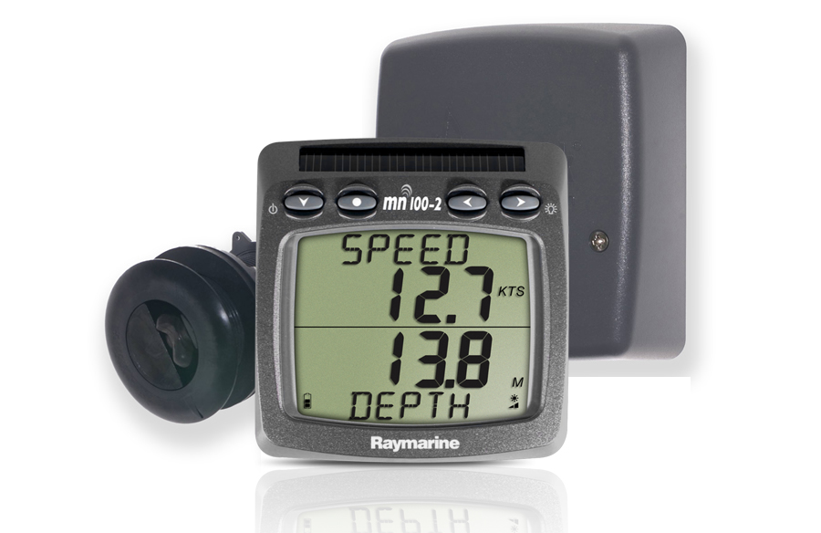 Raymarine Wireless T103 Fart og Dybde System med Triducer