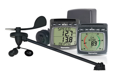 Raymarine Wireless T108 Vind, Fart og Dybde System med Triducer