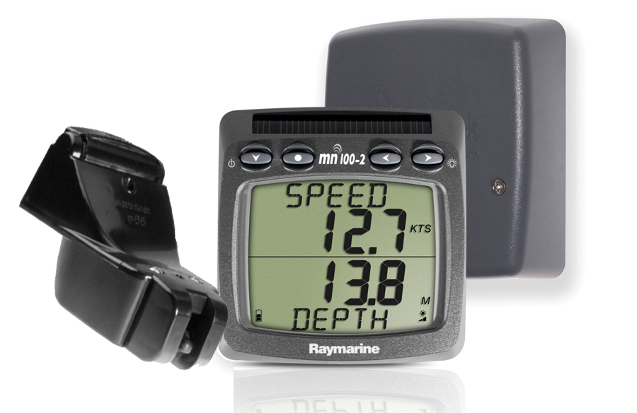 Raymarine Wireless T163 Motorbåd System med Hækmonterings Triducer